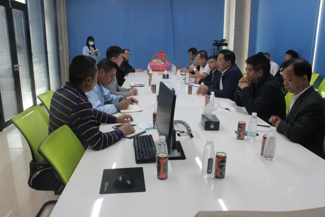 暖企鼓勁！黃圃鎮(zhèn)黨委書(shū)記吳坤科一行蒞臨我司新春走訪